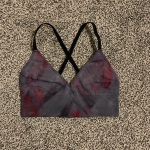 Spiritual gangster tie dye sports bra size xs/s